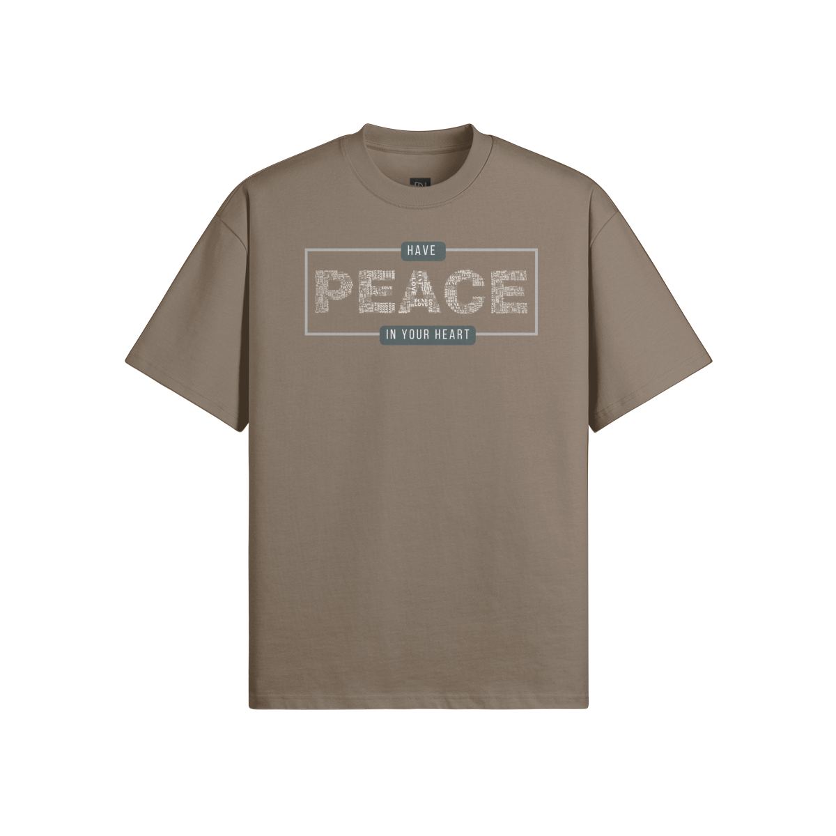 PEACE BOXY T-SHIRT