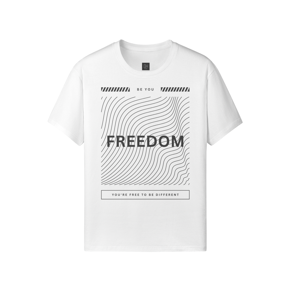 FREEDOM VLASSIC FIT CREW NECK T-SHIRT