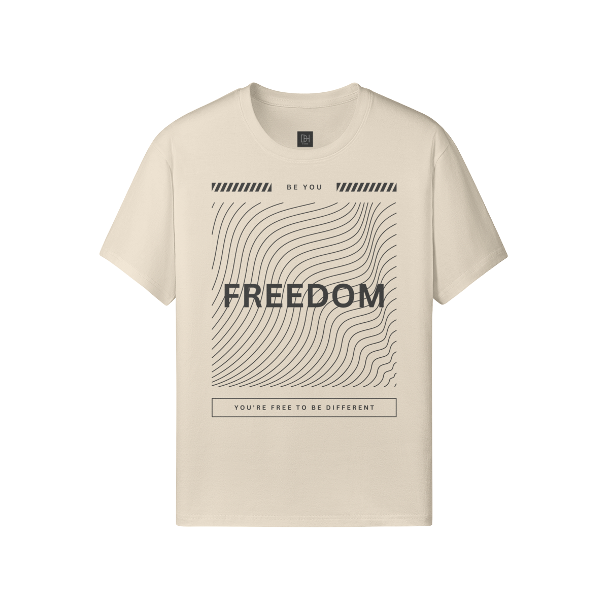 FREEDOM VLASSIC FIT CREW NECK T-SHIRT