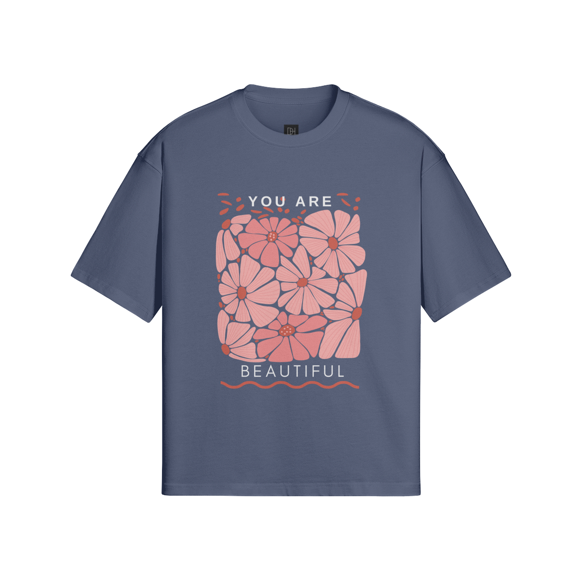 YOU ARE BEAUTIFUL  Boxy T-shirt