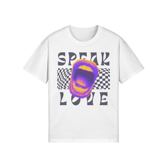 SPEAK LOVE Oversized T-shirt