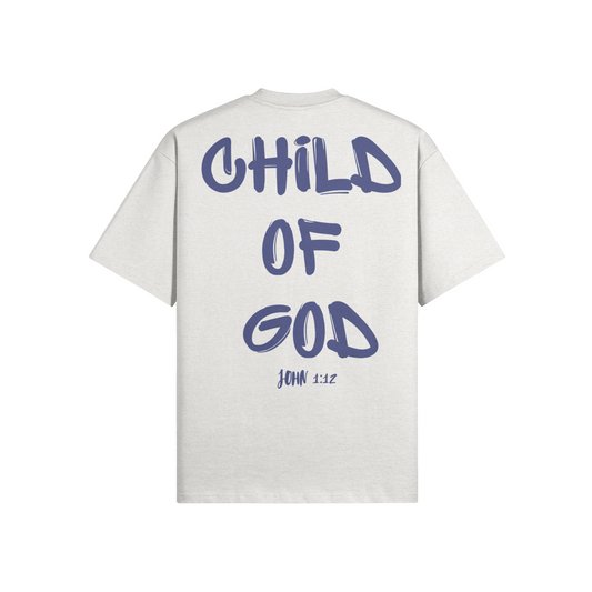 CHILD OF GOD UNISEX OVERSIZED CREW NECK T-SHIRT