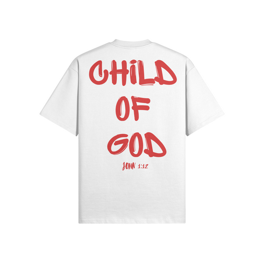 CHILD OF GOD UNISEX OVERSIZED CREW NECK T-SHIRT