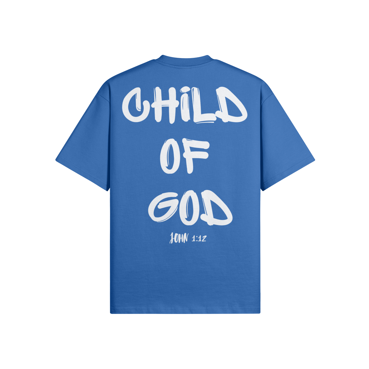 CHILD OF GOD UNISEX OVERSIZED CREW NECK T-SHIRT