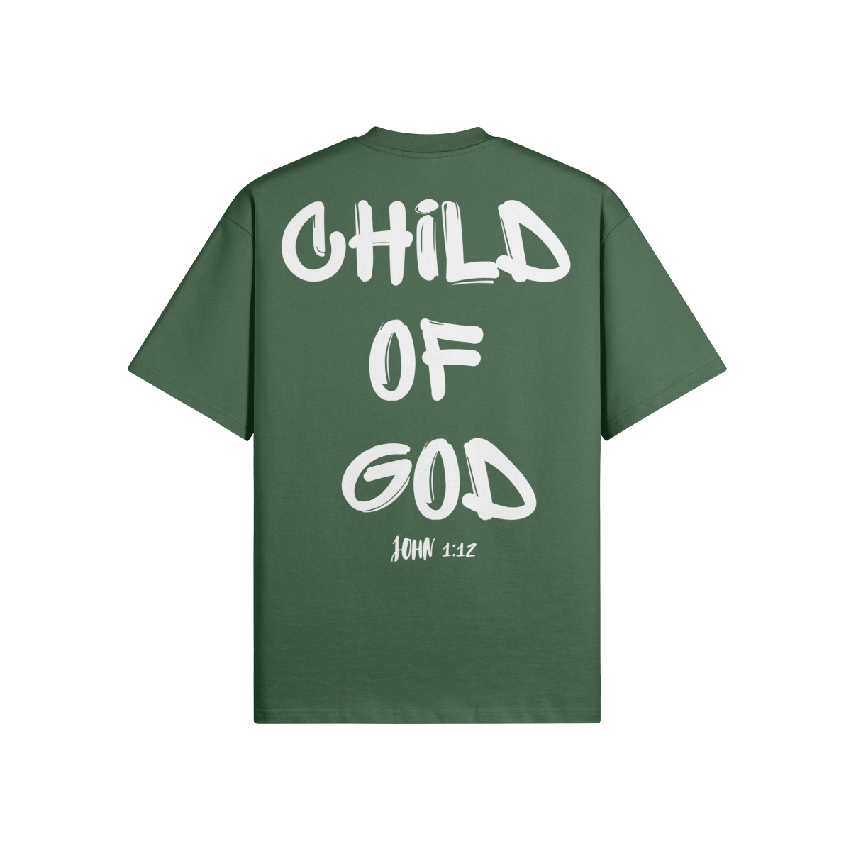 CHILD OF GOD UNISEX OVERSIZED CREW NECK T-SHIRT