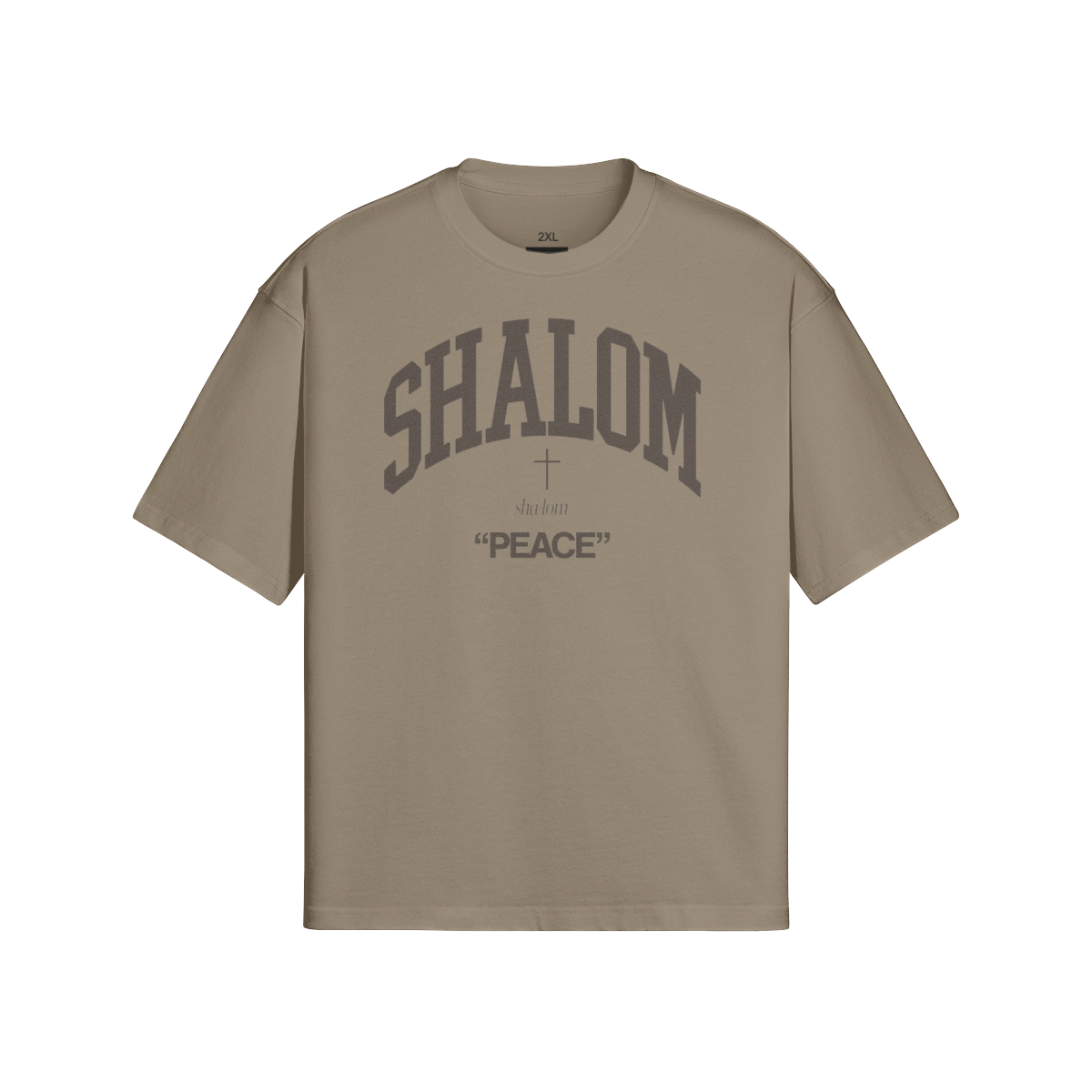 SHALOM - PEACE UNISEX BOXY T-SHIRT