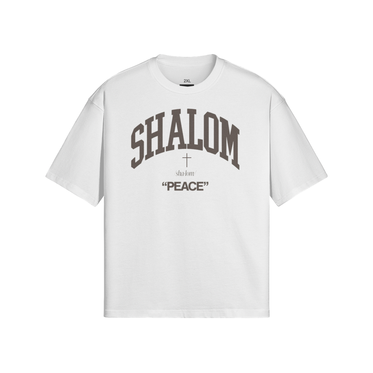 SHALOM - PEACE UNISEX BOXY T-SHIRT