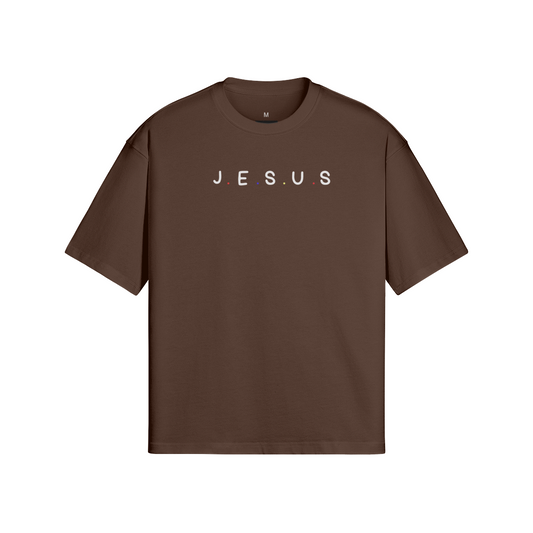 JESUS UNISEX BOXY T-SHIRT