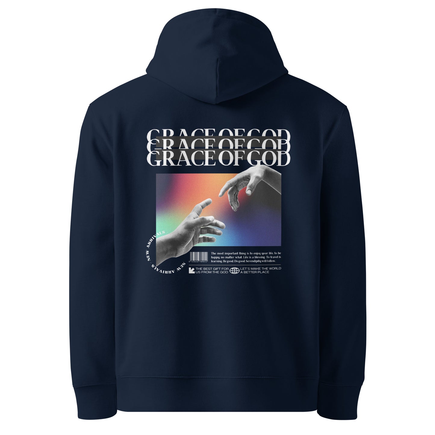 GRACE OF GOD ESSENTIAL ECO HOODIE